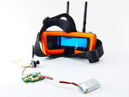 Комплект Камера и очки FPV для Nanopix