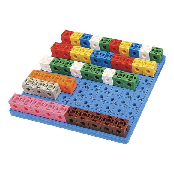 Обучающий набор CUBE ACTIVITY BOARD / Доска для набора «Занимательные кубики» (1017C), 3+