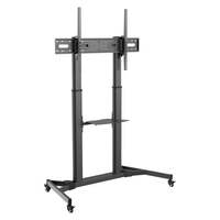Стойка Digis DSM-P1060CL мобильная для ТВ 55"-100" до 100 кг, VESA до 1000x600мм, наклон -10°/+5°, п