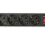 Сетевой фильтр PC PET AP01006-5-B, 5м, черный