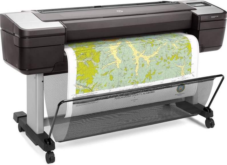 Плоттер HP Designjet T1700 PostScript,  44" [1vd87a]