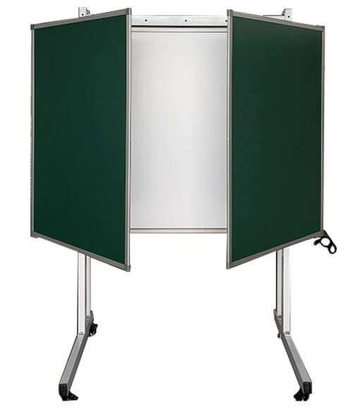Интерактивная доска Classic Solution CS-VA83g, инфракрасная, с двусторонними створками (белыми/зелен