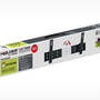 Кронштейн для телевизора Holder LCD-T6609-B, 42-65", настенный, наклон,  черный
