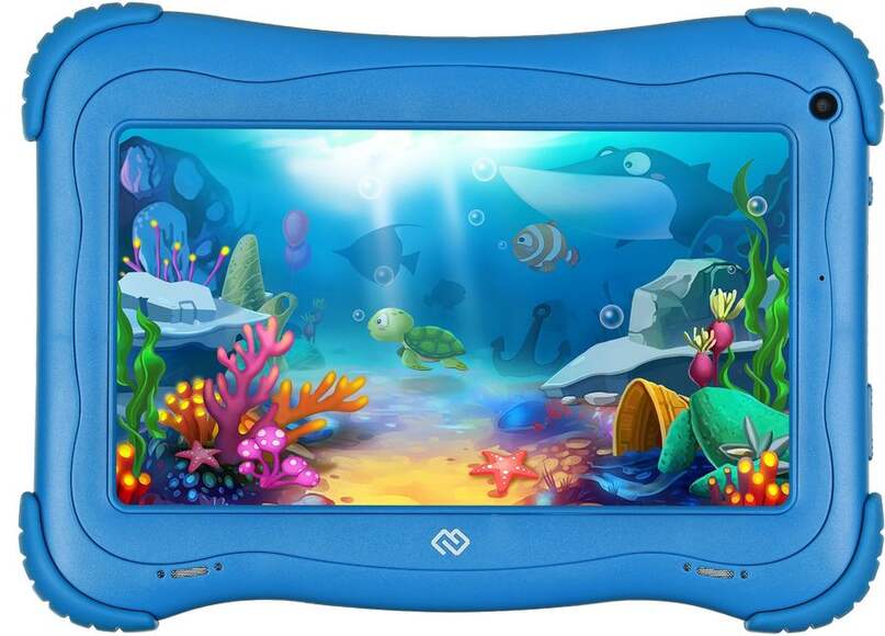 Детский планшет DIGMA Optima Kids 7,  1GB, 16GB, Android 8.1 голубой [ts7203rw1]