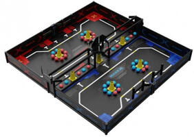 Соревновательное поле 2024 MakeX Explorer Digital Pioneers Arena and Frame