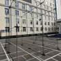 Сетчатый куб для тестовых полётов в защищённом пространстве 4х4х4м
