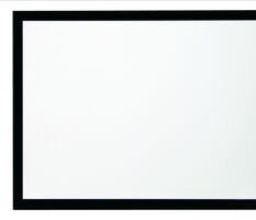Экран на раме Kauber Frame Velvet, 128" 2.40:1 White Flex, область просмотра 125x300 см., размер по 