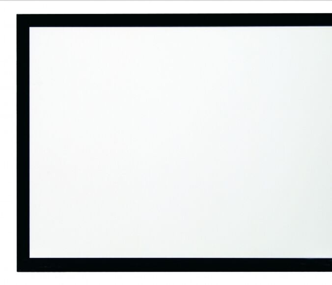Экран на раме Kauber Frame Velvet, 128" 2.40:1 White Flex, область просмотра 125x300 см., размер по 