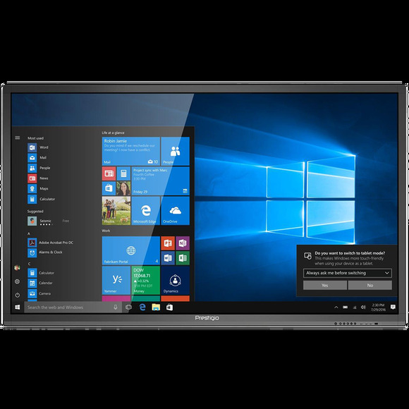 Интерактивная панель Prestigio MultiBoard 98" UHD, G-series