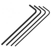 39104 Набор из 4 металлических торцевых ключей TETRIX®  Hex Keys
