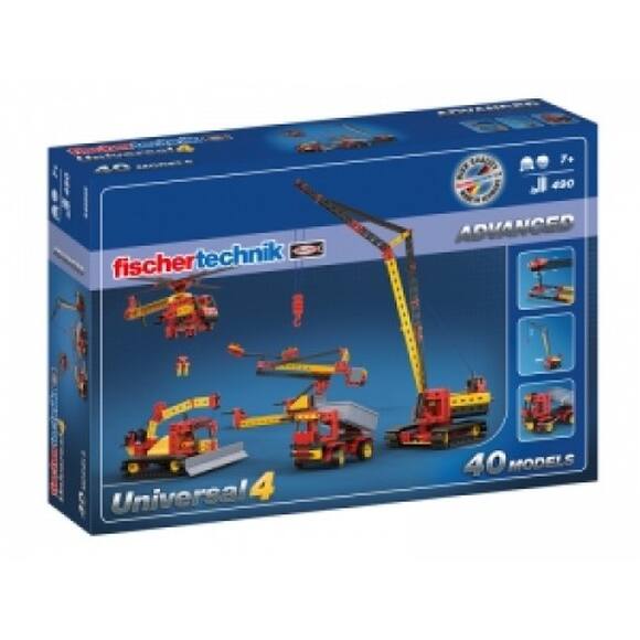 Универсальный набор 4 / Universal 4 Fischertechnik, 7+