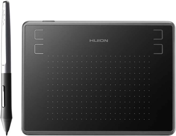 Графический планшет HUION H430P черный