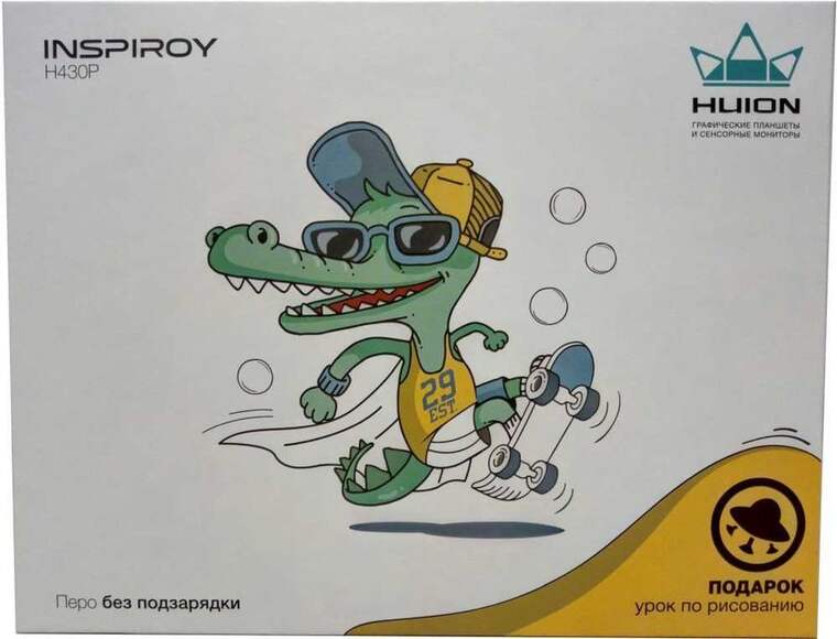 Графический планшет HUION H430P черный