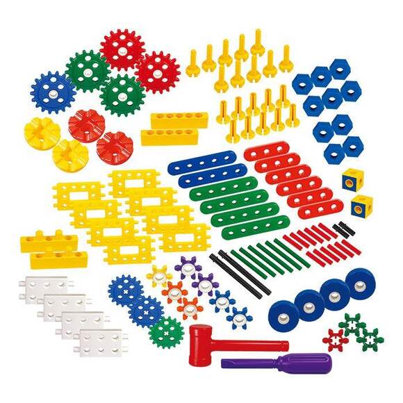 Юный инженер JUNIOR ENGINEER- GEAR UP  110 PCS/SET / Юный инженер - волшебные шестерни 2, 2+