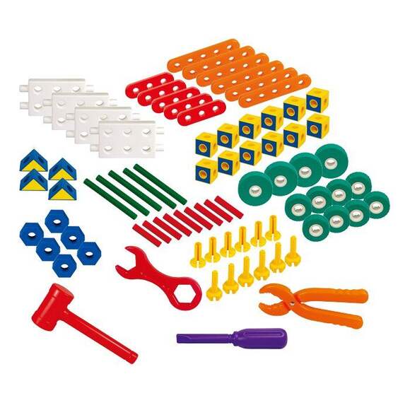 Юный инженер JUNIOR ENGINEER- VEHICLES 79 PCS/SET / Юный инженер, 2+