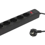Сетевой фильтр PC PET AP01006-3-B, 3м, черный