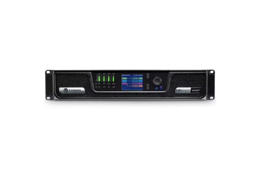 Усилитель Crown CDi 4|300BL, технология Drivecore, аналоговые + BLU link входы, 4 канала, 300Вт на к