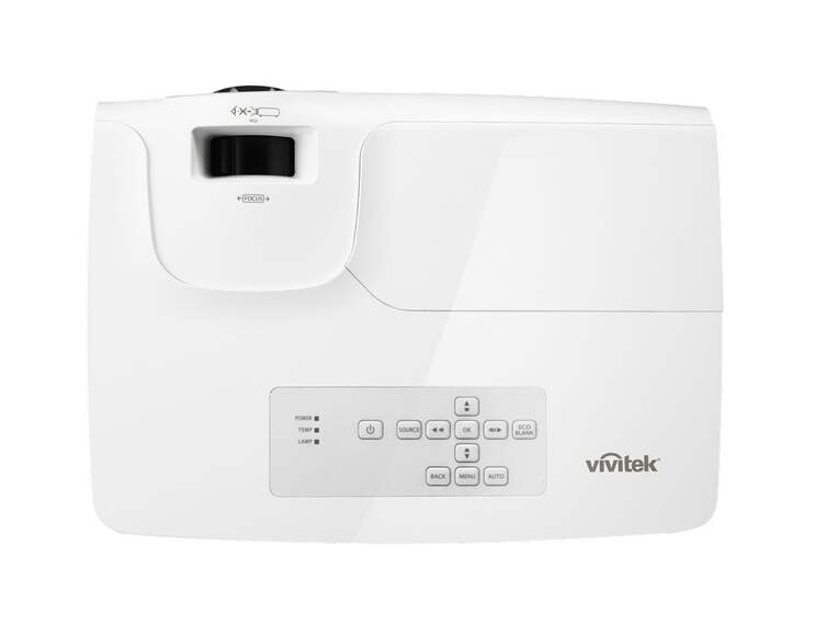 Мультимедийный короткофокусный проектор Vivitek DX283ST(DLP, XGA (1024x768), 3600 Lm, 20000:1, 0.63: