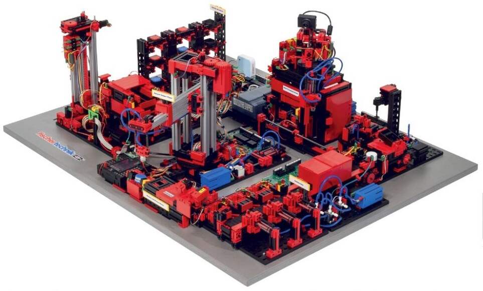 Комплексный макет цифрового производства (Industry 4.0) 24В с ПЛК S7-1500