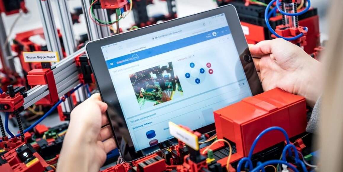 Комплексный макет цифрового производства (Industry 4.0) 24В с ПЛК S7-1500