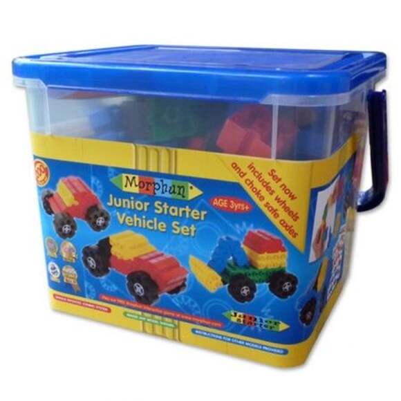 Конструктор Morphun Junior Starter Vehicle Set «Машины», 3+