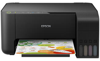 МФУ струйный EPSON L3150, A4, цветной, струйный, черный [c11cg86409]