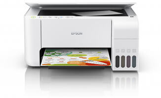 МФУ струйный EPSON L3156, A4, цветной, струйный, белый [c11cg86412]