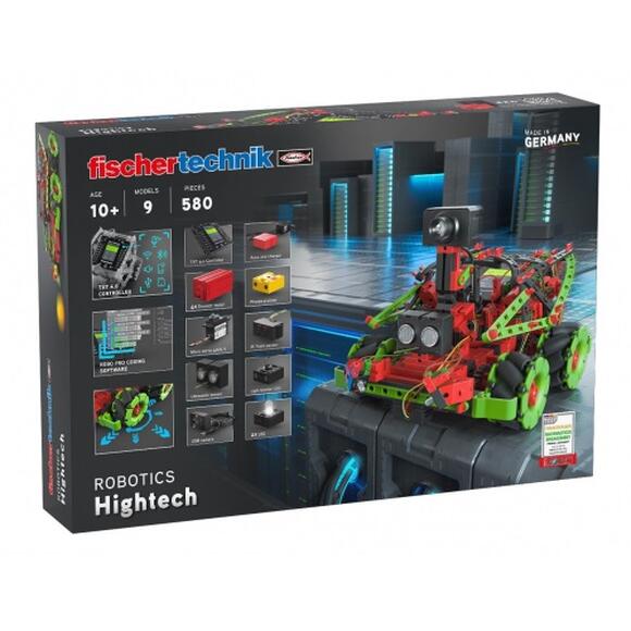 Набор для изучения основ роботехники Хайтек / Hightech Fischertechnik, 8+