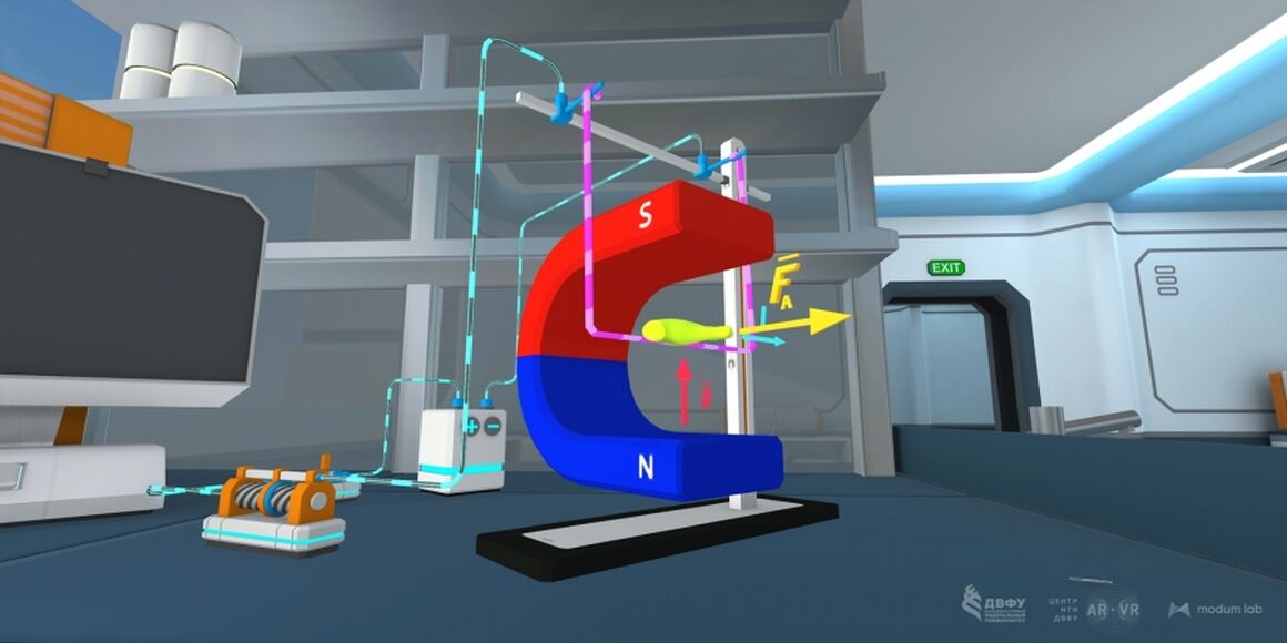 Лицензия на Программу для ЭВМ «VR-курс по разделу физики «Магнетизм» (1-3) бессрочная