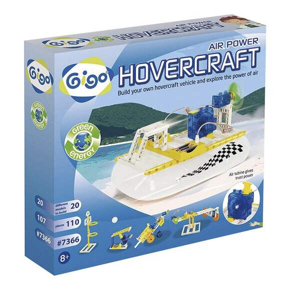 Научно-познавательный конструктор AIR POWER KIT PLUS / Катер на воздушной подушке, 8+