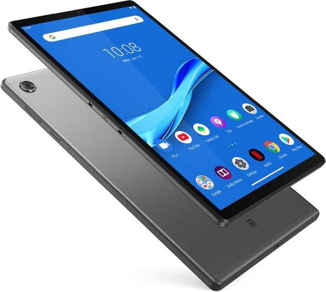 Планшет LENOVO Tab M10 Plus TB-X606X,  2GB, 32GB, 3G,  4G,  Android 9.0 серебристый [za5v0219ru]