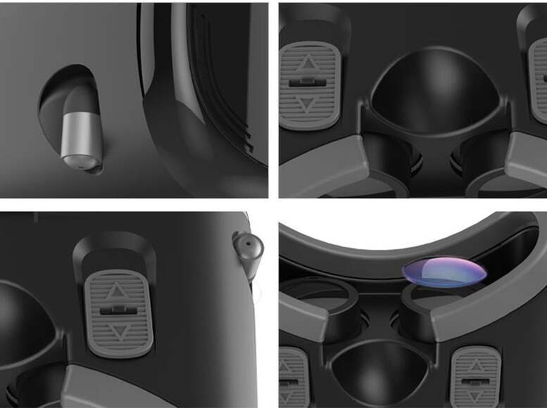 Очки виртуальной реальности Smarterra VR Sound,  черный [3dsmvrsdbk]