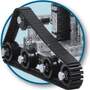 Ведомое колесо Tank Tread TETRIX MAX (2 шт в упаковке)