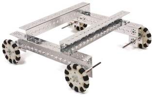 36466 Комплект всенаправленных роликовых колёс 4" серии TETRIX® MAX (уп. 2 шт)