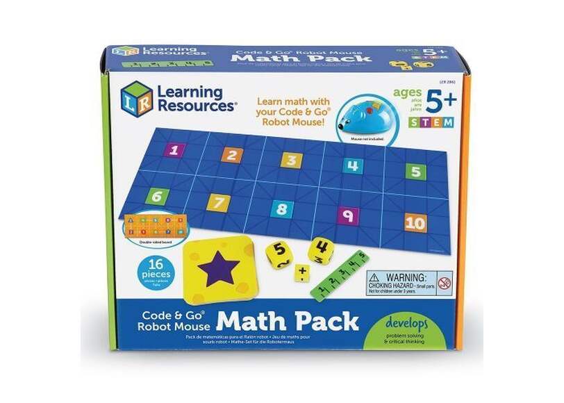 LER2861 Игровой набор "Набор РобоМышь. Математический коврик" (16 элементов)