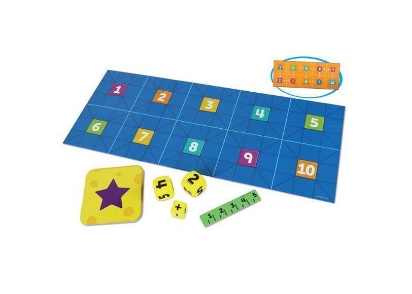LER2861 Игровой набор "Набор РобоМышь. Математический коврик" (16 элементов)