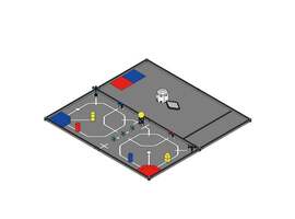 Соревновательное поле MakeX Starter Arena (2020 Smart Links) / Makeblock