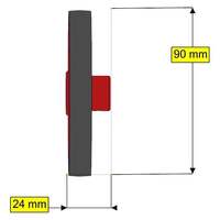40222 TETRIX PRIME Колесо с шиной d=90мм