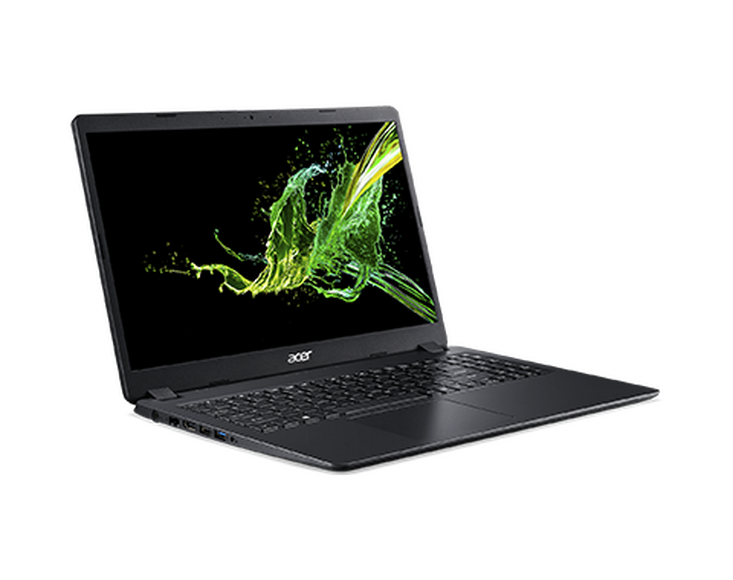 Ноутбук ACER Aspire 3 A315-56-38MN, 15.6",  Intel  Core i3  1005G1 1.2ГГц, 8ГБ, 256ГБ SSD,  Intel UH