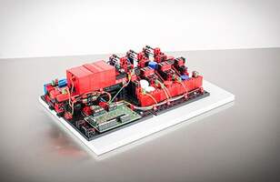 Сортировочный конвейер с датчиком цвета / Sorting Line with Color Detection 24V