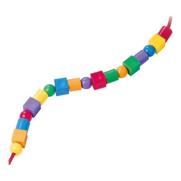 PLASTIC BEADS / Шнуровка - Пластиковые бусы