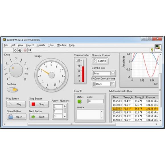 Программное обеспечение LabVIEW Student Edition Software Suite (USB диск, лицензия на одно рабочее м