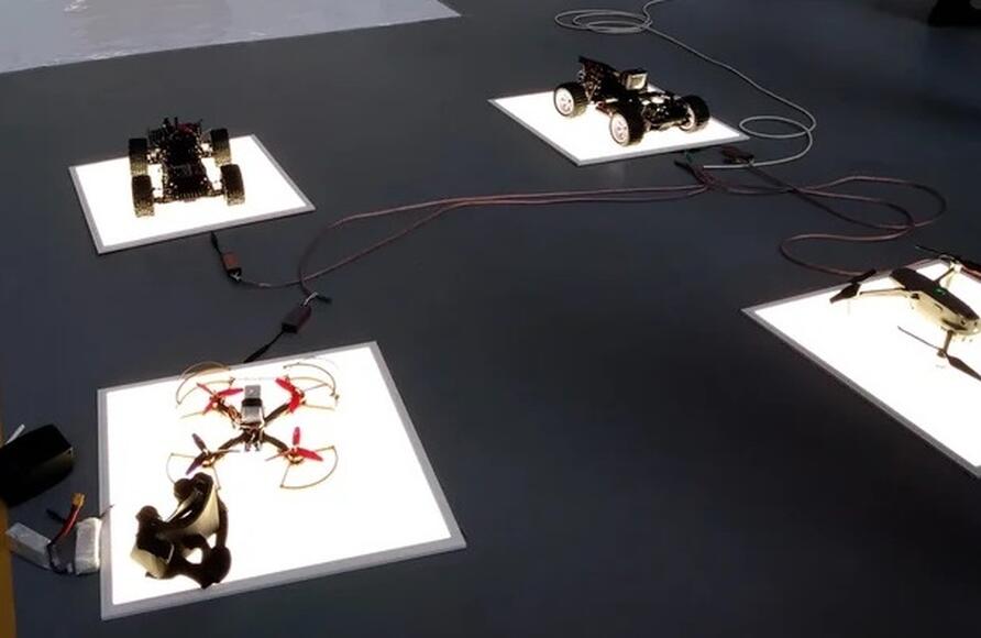 Стандартизированная трасса F3UDH-350 для обучения пилотов по классам F3U, MultiGP, LightSeries
