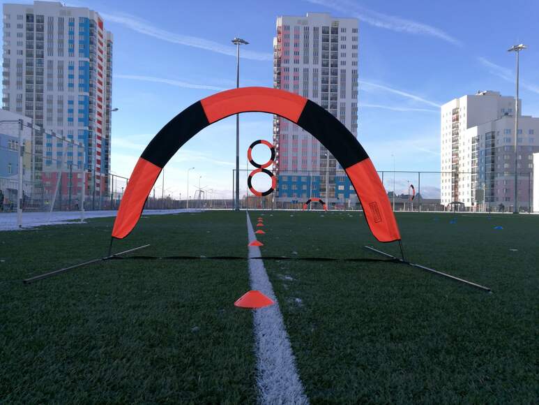 Стандартизированная трасса F3UDH-350 для обучения пилотов по классам F3U, MultiGP, LightSeries
