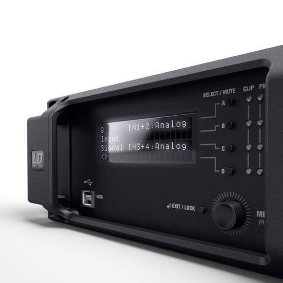 DSP 45 K - 4-канальный усилитель мощности с DSP