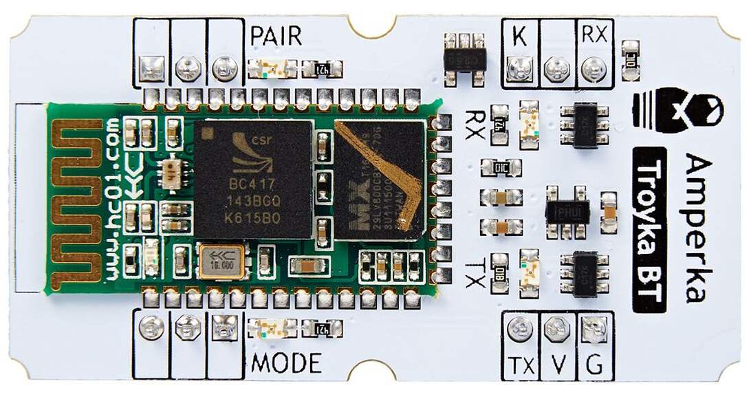 Модуль для электронного конструктора Bluetooth HC-05 (Troyka-модуль)