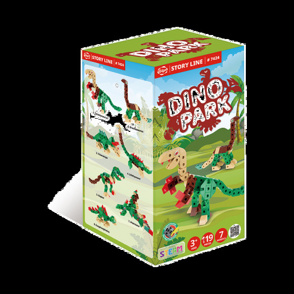 Набор для конструирования DINO PARK / Дино парк, 3+