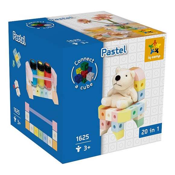 Набор для конструирования CONNECT A CUBE - PASTEL/ Пастель, 3+
