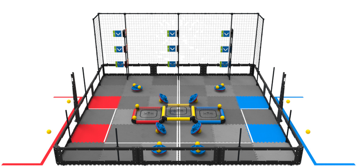 VEX EDR Набор соревновательных элементов/Full Field & Game Element Kit