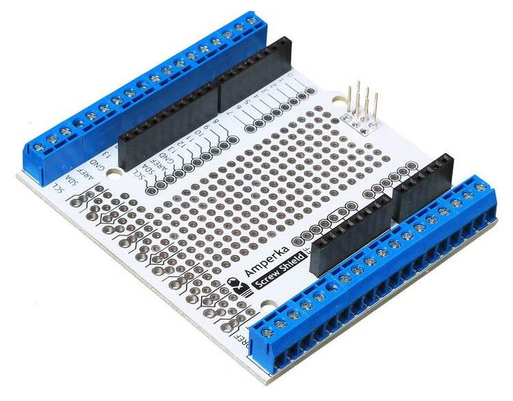 Модуль для электронного конструктора Screw Shield